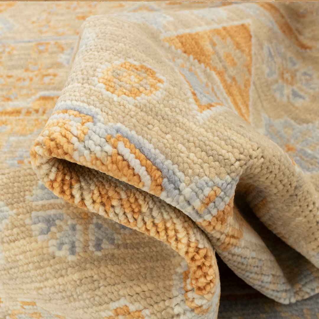 Hand-Knotted Mamluk Pastel colors Rug: Enhance Your Home's Ambiance | Quality Rugs Online